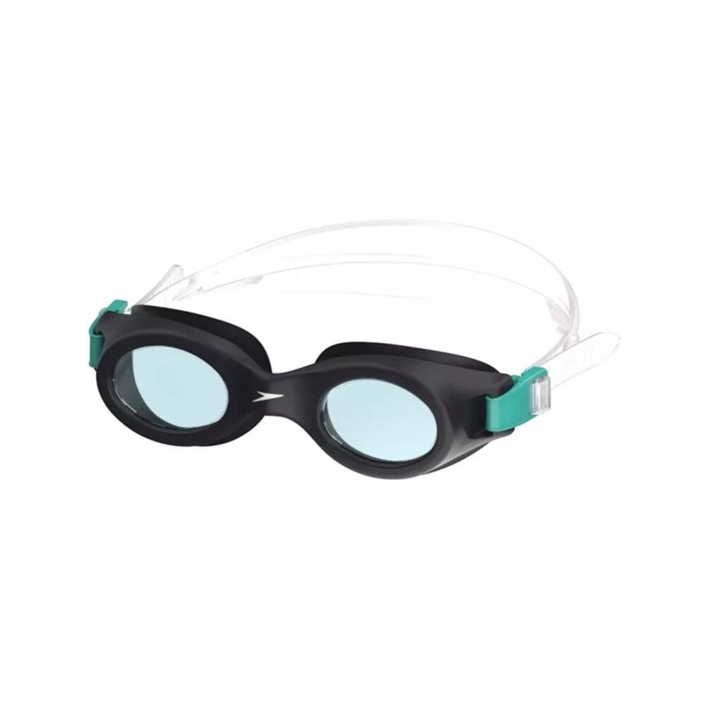 Speedo Junior Glide Swim Goggles for Ages 6-14, Black
